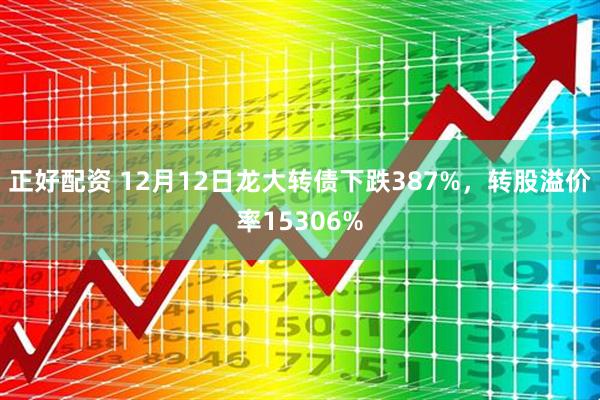 正好配资 12月12日龙大转债下跌387%，转股溢价率15306%